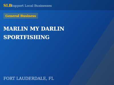 MARLIN MY DARLIN SPORTFISHING — General Business in FORT LAUDERDALE, FL