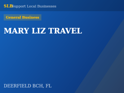 MARY LIZ TRAVEL — General Business in DEERFIELD BCH, FL