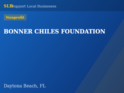 BONNER CHILES FOUNDATION — Nonprofit in Daytona Beach, FL