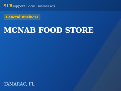 MCNAB FOOD STORE — General Business in TAMARAC, FL