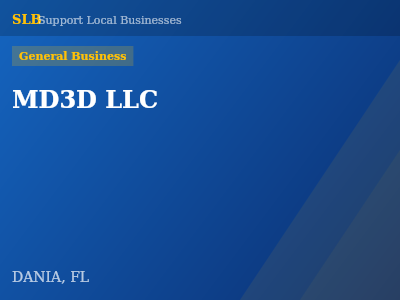 MD3D LLC — General Business in DANIA, FL