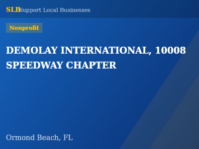 DEMOLAY INTERNATIONAL, 10008 SPEEDWAY CHAPTER — Nonprofit in Ormond Beach, FL