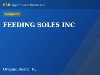FEEDING SOLES INC — Nonprofit in Ormond Beach, FL