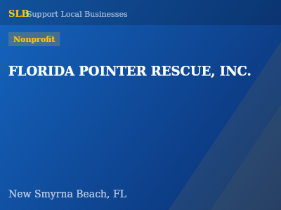 FLORIDA POINTER RESCUE, INC. — Nonprofit in New Smyrna Beach, FL