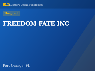 FREEDOM FATE INC — Nonprofit in Port Orange, FL