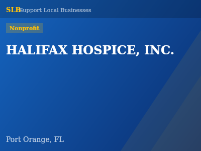 HALIFAX HOSPICE, INC. — Nonprofit in Port Orange, FL