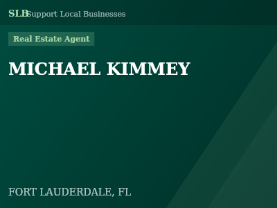 MICHAEL KIMMEY — Real Estate Agent in FORT LAUDERDALE, FL