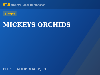 MICKEYS ORCHIDS — Florist in FORT LAUDERDALE, FL