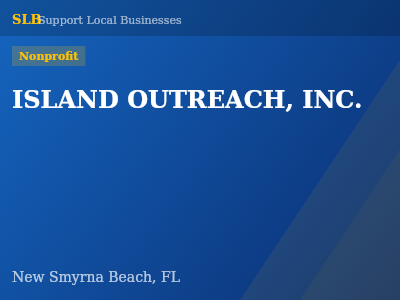 ISLAND OUTREACH, INC. — Nonprofit in New Smyrna Beach, FL
