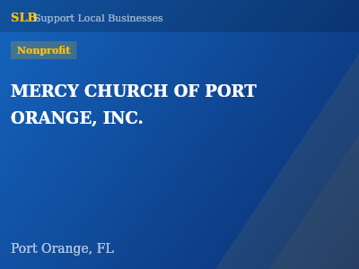 MERCY CHURCH OF PORT ORANGE, INC. — Nonprofit in Port Orange, FL
