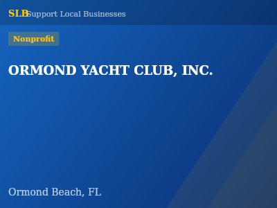 ORMOND YACHT CLUB, INC. — Nonprofit in Ormond Beach, FL
