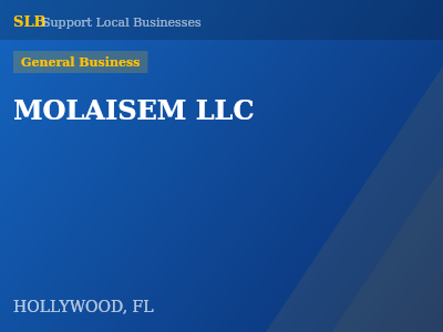 MOLAISEM LLC — General Business in HOLLYWOOD, FL