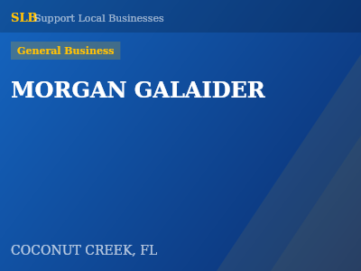 MORGAN GALAIDER — General Business in COCONUT CREEK, FL