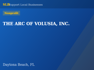 THE ARC OF VOLUSIA, INC. — Nonprofit in Daytona Beach, FL