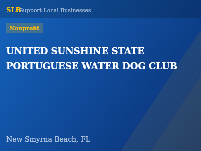 UNITED SUNSHINE STATE PORTUGUESE WATER DOG CLUB — Nonprofit in New Smyrna Beach, FL