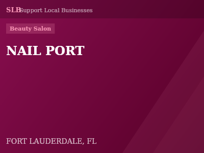 NAIL PORT — Beauty Salon in FORT LAUDERDALE, FL
