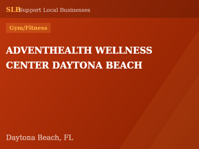 ADVENTHEALTH WELLNESS CENTER DAYTONA BEACH — Gym/Fitness in Daytona Beach, FL
