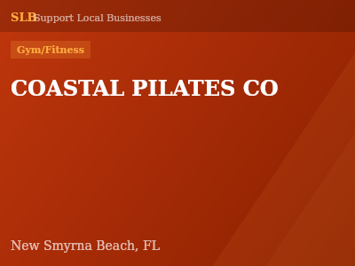 COASTAL PILATES CO — Gym/Fitness in New Smyrna Beach, FL