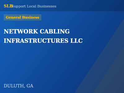 NETWORK CABLING INFRASTRUCTURES LLC — General Business in DULUTH, GA