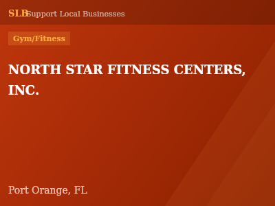 NORTH STAR FITNESS CENTERS, INC. — Gym/Fitness in Port Orange, FL