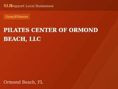 PILATES CENTER OF ORMOND BEACH, LLC — Gym/Fitness in Ormond Beach, FL