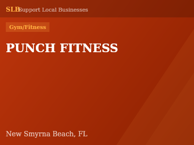 PUNCH FITNESS — Gym/Fitness in New Smyrna Beach, FL