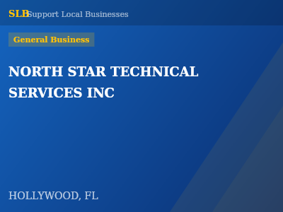 NORTH STAR TECHNICAL SERVICES INC — General Business in HOLLYWOOD, FL