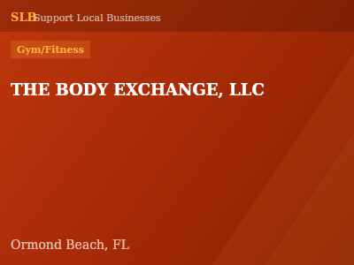 THE BODY EXCHANGE, LLC — Gym/Fitness in Ormond Beach, FL