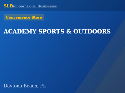 ACADEMY SPORTS & OUTDOORS — Convenience Store in Daytona Beach, FL