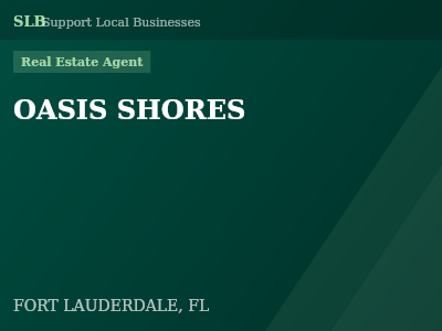 OASIS SHORES — Real Estate Agent in FORT LAUDERDALE, FL