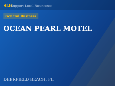 OCEAN PEARL MOTEL — General Business in DEERFIELD BEACH, FL