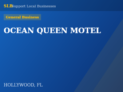 OCEAN QUEEN MOTEL — General Business in HOLLYWOOD, FL