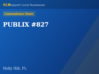 PUBLIX #827 — Convenience Store in Holly Hill, FL