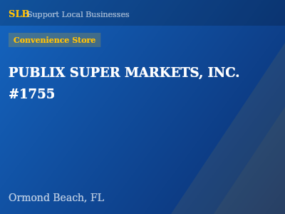 PUBLIX SUPER MARKETS, INC. #1755 — Convenience Store in Ormond Beach, FL