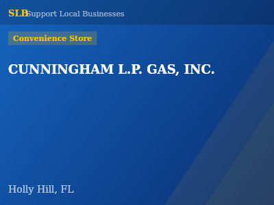 CUNNINGHAM L.P. GAS, INC. — Convenience Store in Holly Hill, FL