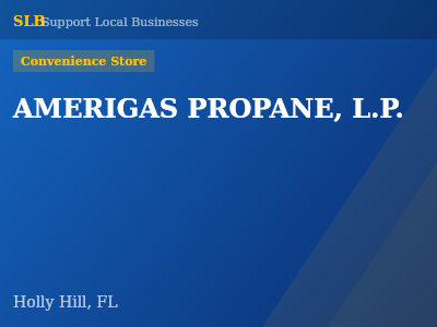 AMERIGAS PROPANE, L.P. — Convenience Store in Holly Hill, FL