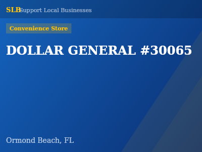 DOLLAR GENERAL #30065 — Convenience Store in Ormond Beach, FL