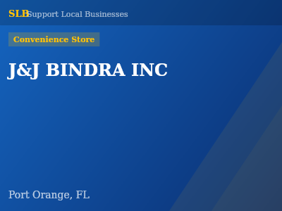 J&J BINDRA INC — Convenience Store in Port Orange, FL