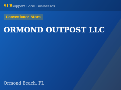 ORMOND OUTPOST LLC — Convenience Store in Ormond Beach, FL