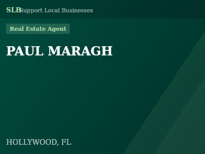 PAUL MARAGH — Real Estate Agent in HOLLYWOOD, FL