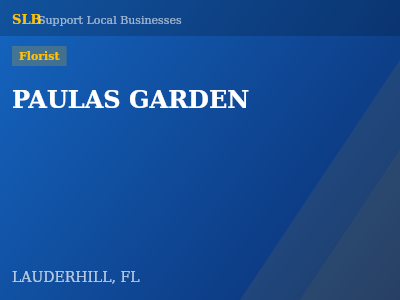 PAULAS GARDEN — Florist in LAUDERHILL, FL