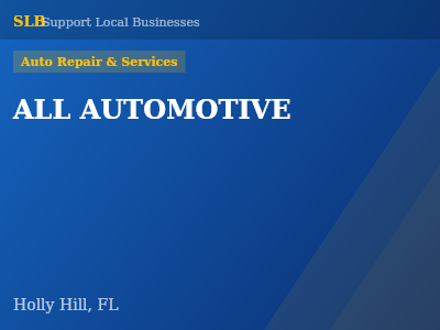 ALL AUTOMOTIVE — Auto Repair & Services in Holly Hill, FL