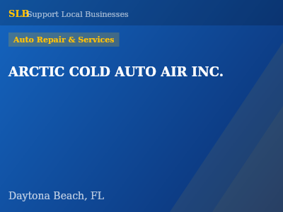 ARCTIC COLD AUTO AIR INC. — Auto Repair & Services in Daytona Beach, FL