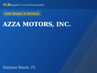 AZZA MOTORS, INC. — Auto Repair & Services in Daytona Beach, FL