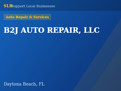 B2J AUTO REPAIR, LLC — Auto Repair & Services in Daytona Beach, FL