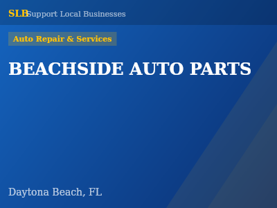 BEACHSIDE AUTO PARTS — Auto Repair & Services in Daytona Beach, FL