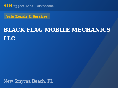 BLACK FLAG MOBILE MECHANICS LLC — Auto Repair & Services in New Smyrna Beach, FL
