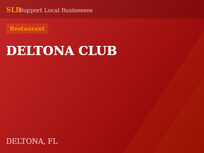 DELTONA CLUB — Restaurant in DELTONA, FL