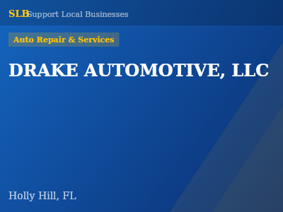 DRAKE AUTOMOTIVE, LLC — Auto Repair & Services in Holly Hill, FL