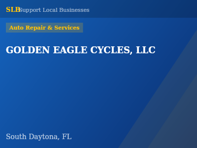 GOLDEN EAGLE CYCLES, LLC — Auto Repair & Services in South Daytona, FL